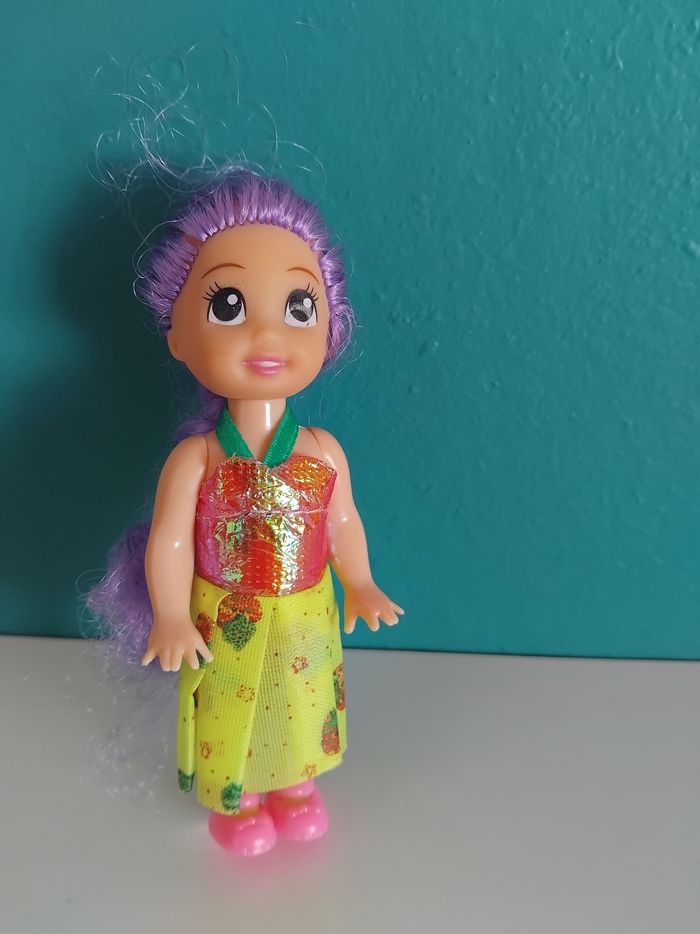 Poupée style chelsea 10 cm - photo numéro 4