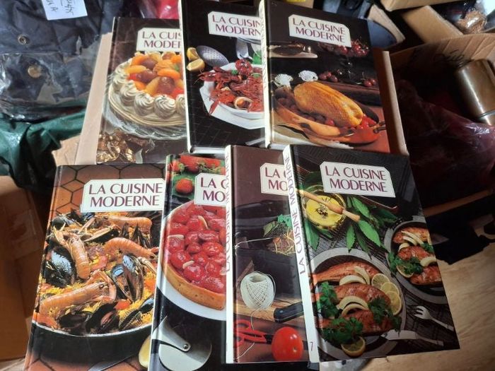 lot de 7 livres de cuisine