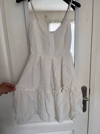 Petite robe bohème blanche