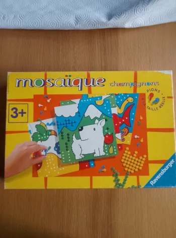Jeu enfant - Mosaïque champignons