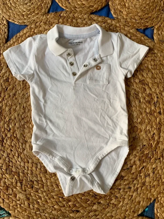 Lot de 6 Bodies bébé 3 mois été - photo numéro 4