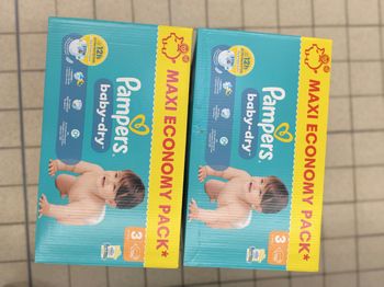 Pampers Baby dry T3 - 2*136 couches