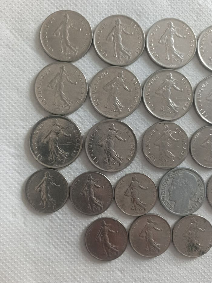Lot de 20 pièces de monnaie France - photo numéro 2