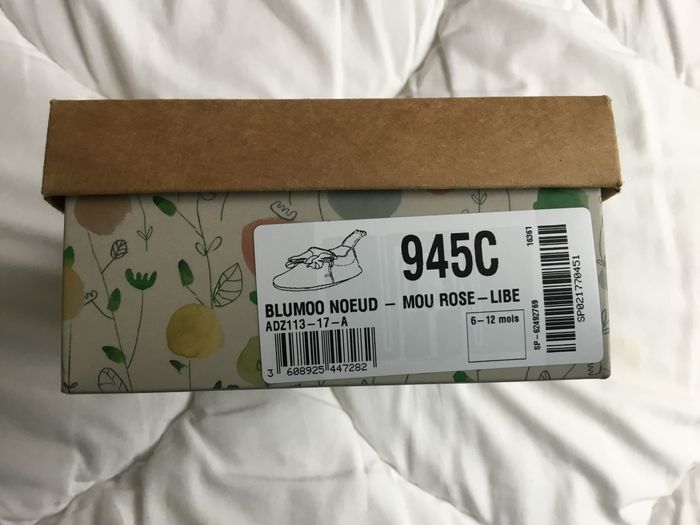 Chaussons cuir rose bebe - photo numéro 6