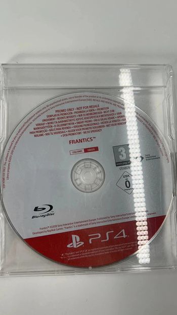 Frantics ps4 promo only not for sale