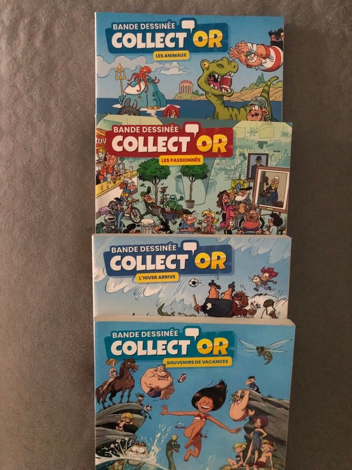 Lot BD collect or de 1 à 4 - photo numéro 3
