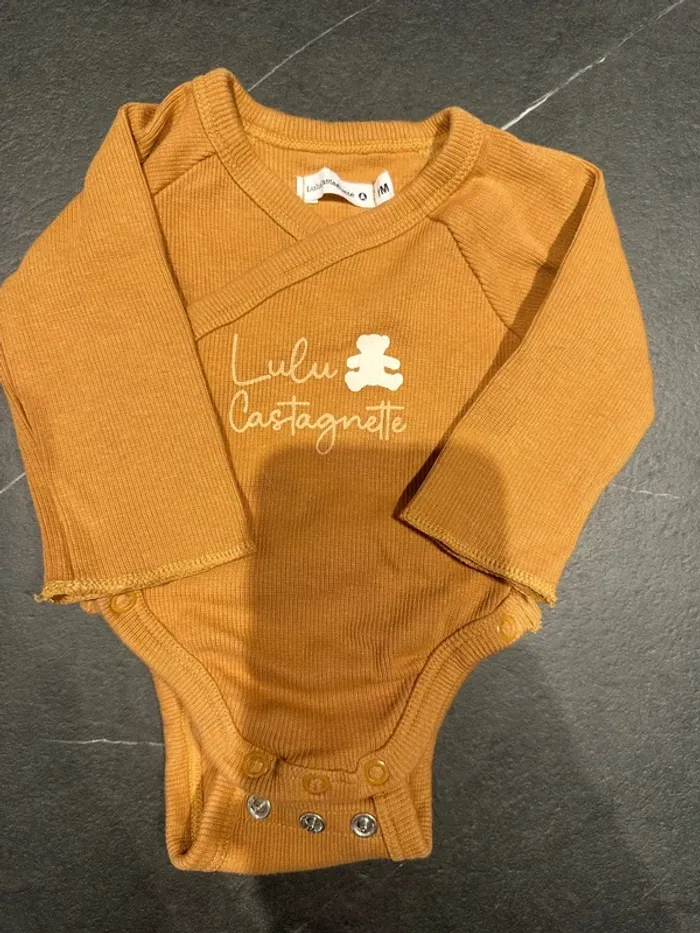 Ensemble body et legging Lulu Castagnette 1 mois - photo numéro 2