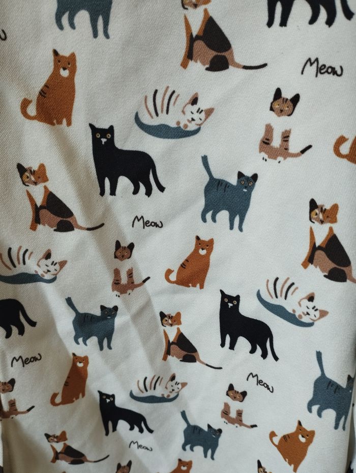 Chemise motifs chats - photo numéro 5
