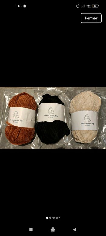 Lot 3 pelotes XXL hobbio