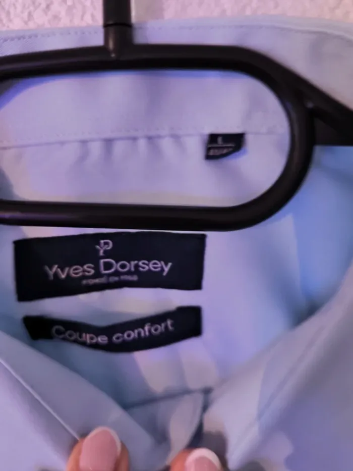 Chemise Yves Dorsey Taille L (EU 41)  Coupe confort – Neuve avec étiquette - photo numéro 2