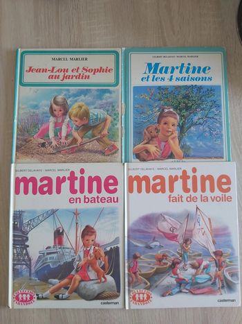 Lot de 4 Martine