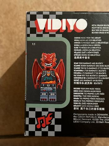 Set Lego Vidiyo 43108, Metal Dragon BeatBox, set scellé