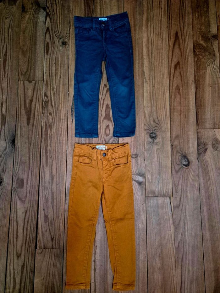 Lot de 2 pantalons slim fille