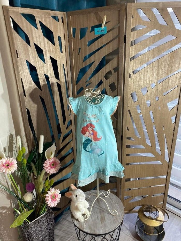 Robe fille 4 ans princesse Ariel Disney