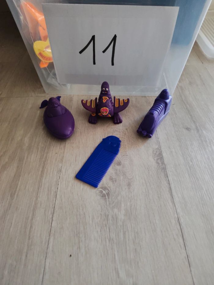 Figurine McDonald's grimace ×4