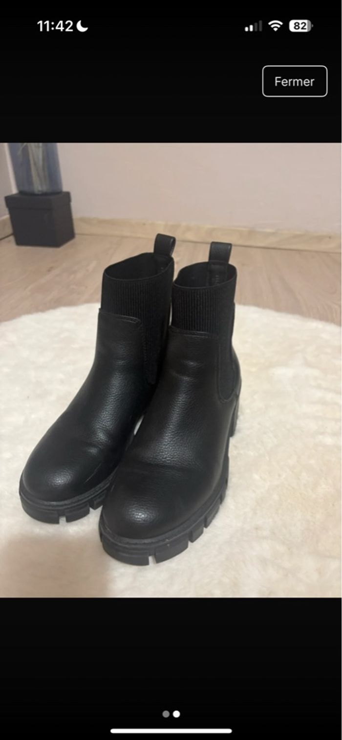 bottines noires