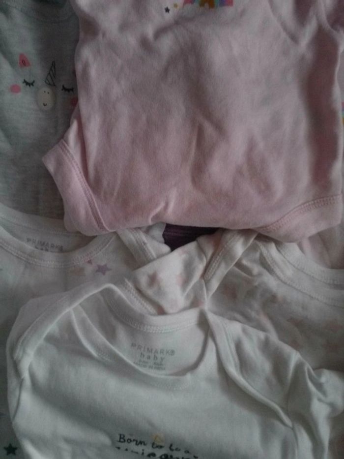 Lot de 7 bodies manches courtes Primark - photo numéro 2