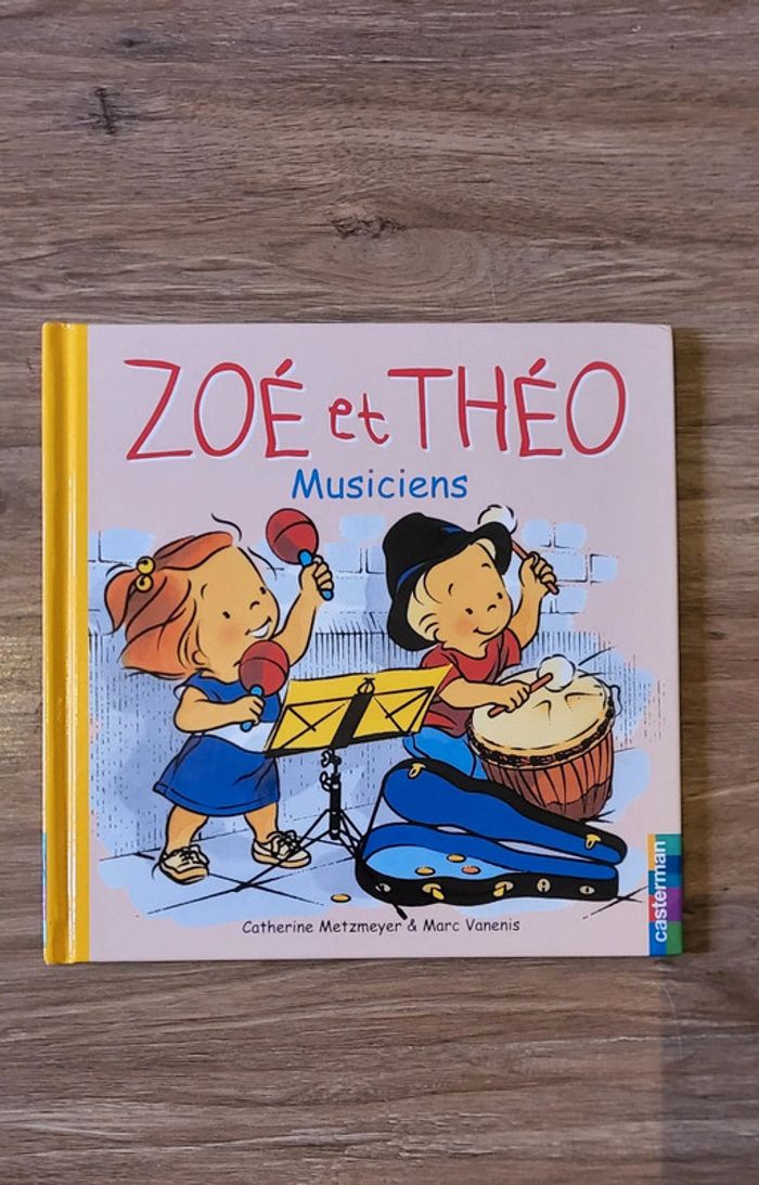 Livre "Zoé et Théo musiciens"