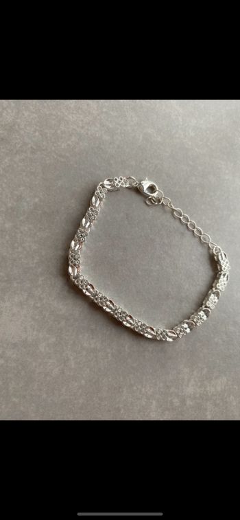 Bracelet argenté