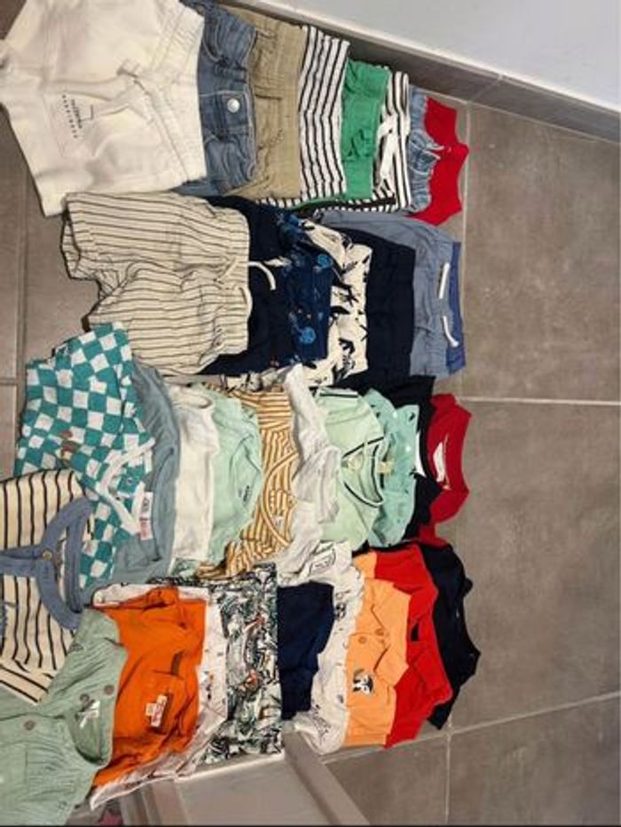 Lot vêtements 6 mois été