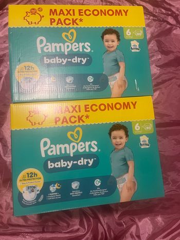 Couche taille 6 pompes