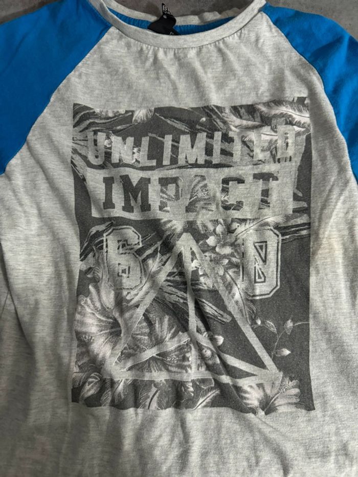 Lot tee-shirts manches longues 12 ans garçon - photo numéro 3