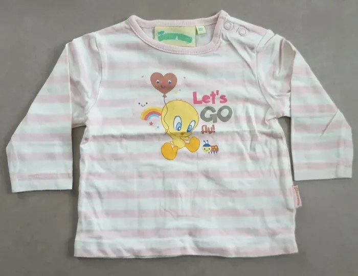 Lot tee-shirts manches longues 6 mois - photo numéro 5