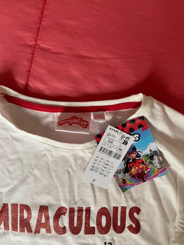 T-shirt fille manche longue Miraculos - photo numéro 2