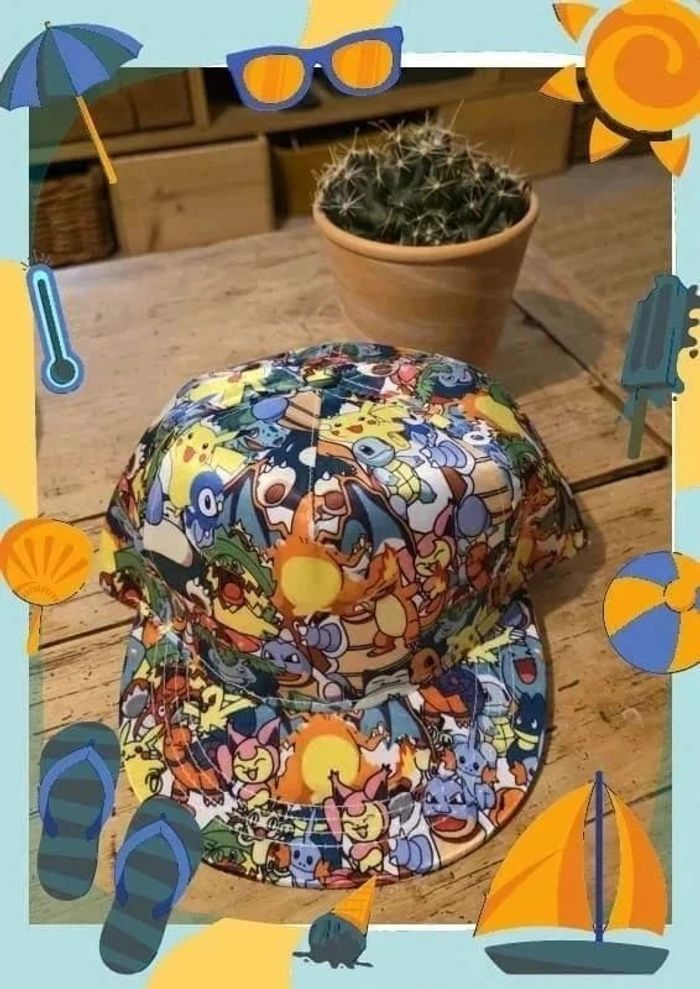 Casquette Pokémon - Style et Aventure pour Ado ! 🧢