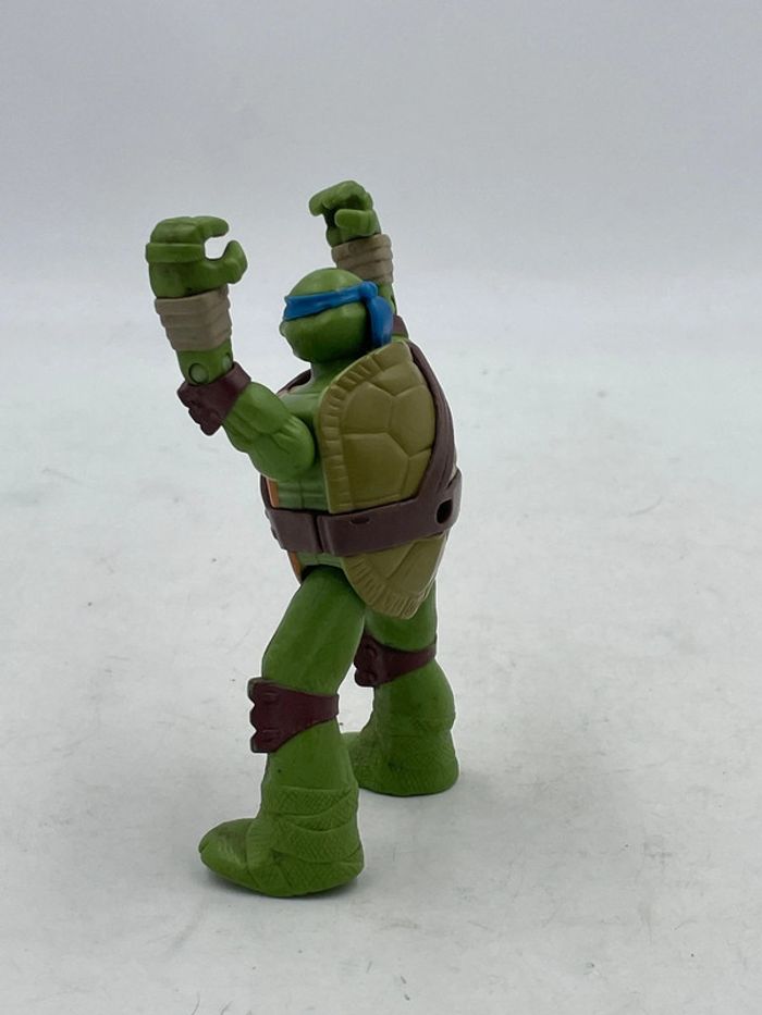 Figurine Tortues Ninja TMNT Leonardo Pop Up Head Viacom 2014 - photo numéro 3