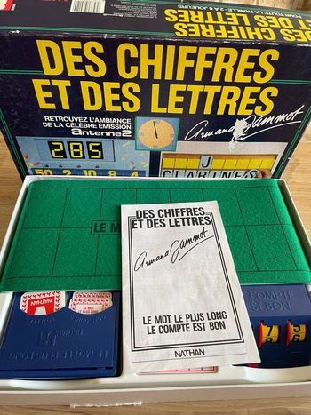 Des chiffres et des lettres