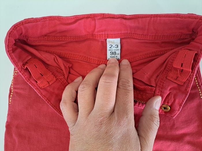 Lot de 2 pantalons fille 3 ans ABE - photo numéro 9