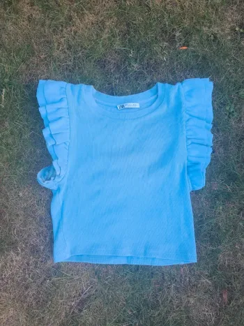 T-shirt croc top taille S Zara