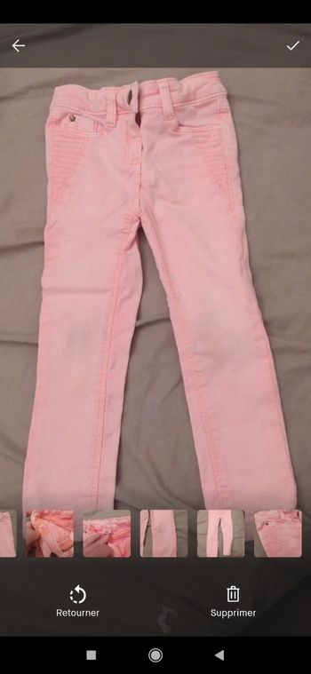 Pantalon skinny tape à l oeil