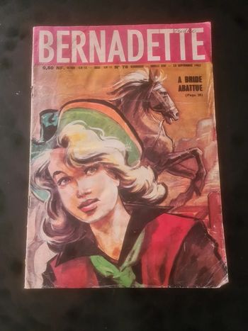 Bernadette à bride abattue 1962