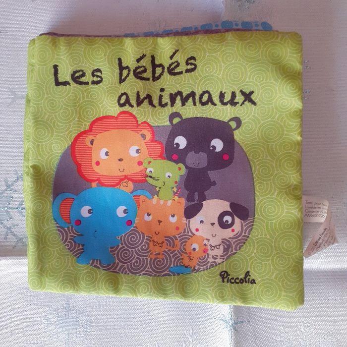 Lot 2 livres tissu/ Animaux * Fisher price & Piccolia - photo numéro 7