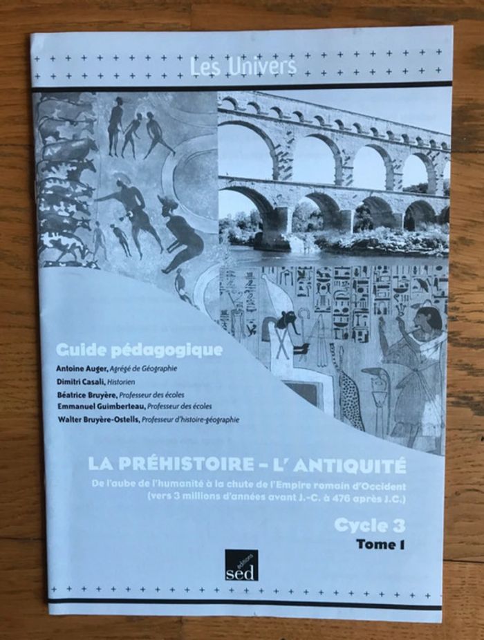 Histoire CM1 - CM2  la Préhistoire - l'Antiquité - 5 documents + fichier + posters + guide - photo numéro 10