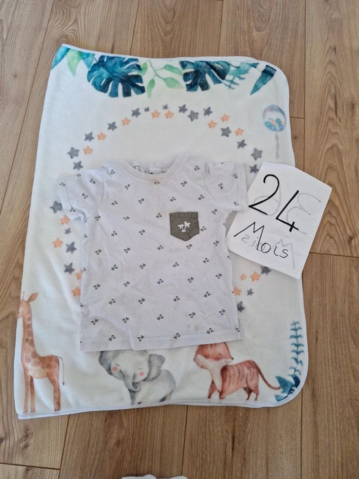 Tee shirt palmier