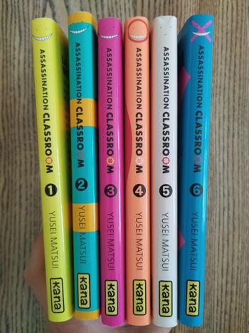 Lot 6 tomes assassination classroom