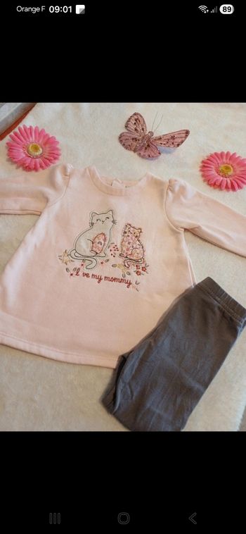 Ensemble bébé taille 6 mois