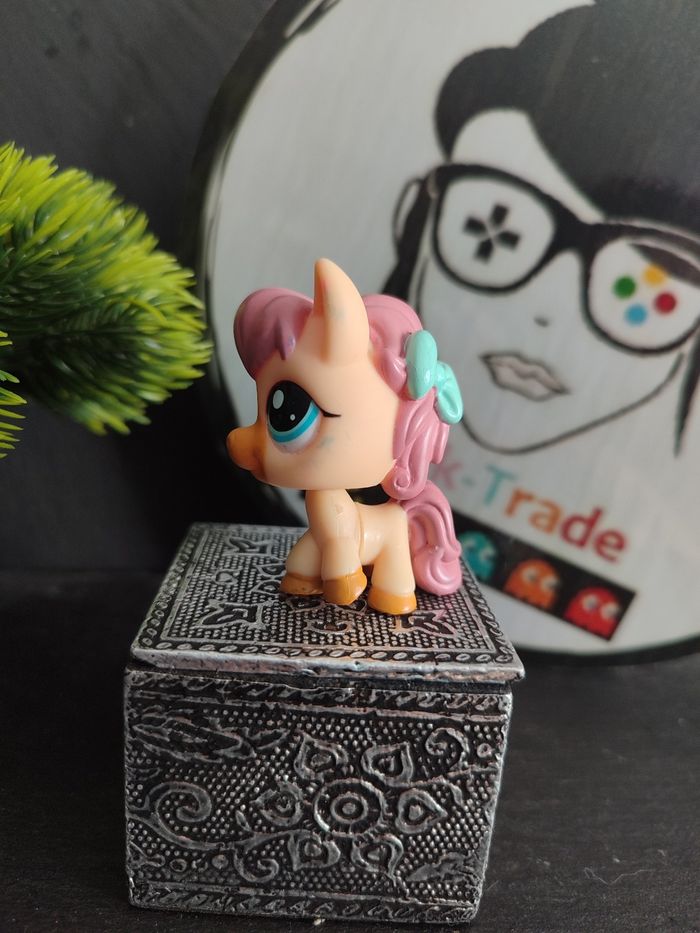 Lps00779 my Littlest Petshop LPS Pet Shop Hasbro horse cheval 1881 - photo numéro 5