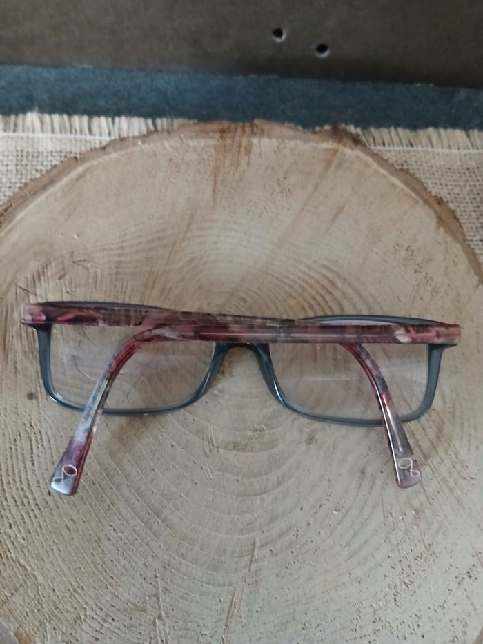 Lunettes gris nacre 1796 violet doré - photo numéro 3