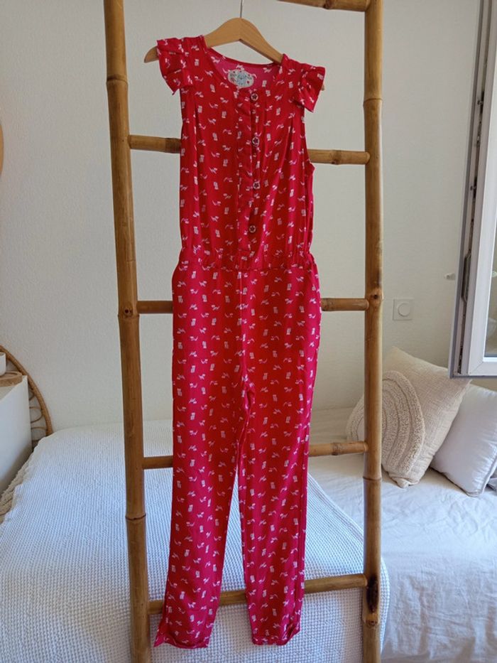 Combinaison rose Sergent Major 7 ans