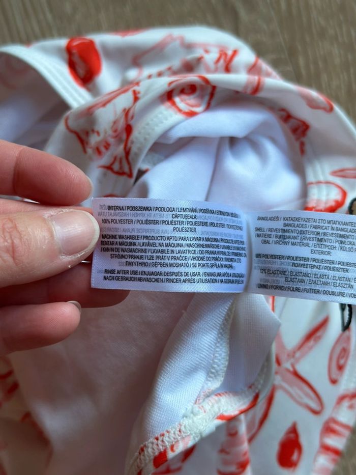 Maillot de bain 1 pièce motifs coquillages étoile de mer Primark – Taille XS - photo numéro 11