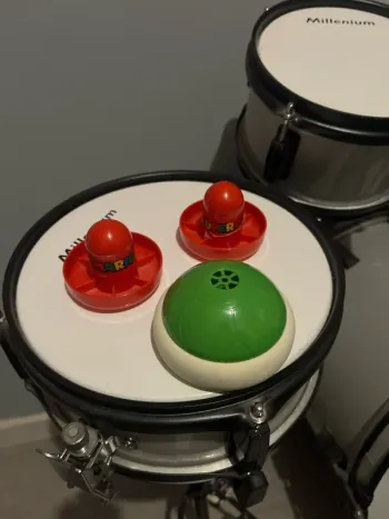 Jeu du palet Mario et Luigi