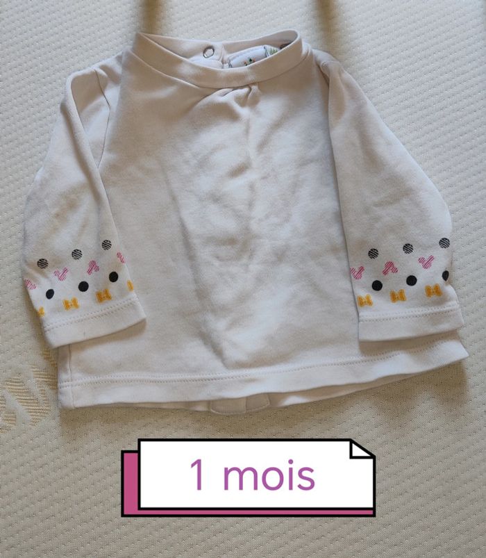 T-shirt ML 1 mois