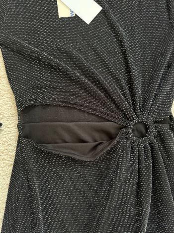 Robe noir  à paillette