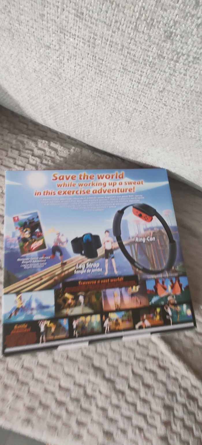 Jeu Nintendo Switch neuf ringfit adventure - photo numéro 5