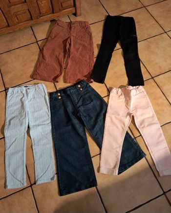 Lot de pantalons 6ans fille