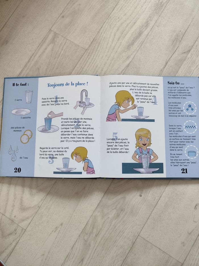 livre pour enfant mon petit manuel d'expériences - photo numéro 2